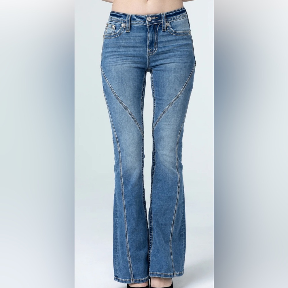 Miss Me Denim Flare Jeans